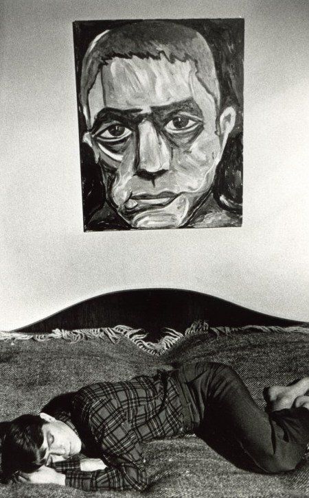 Yukio Mishima painted by David Bowie