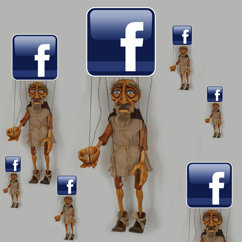 facebook marionete