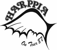 harppia on tour 87