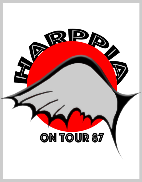 harppia on tour 87 new art