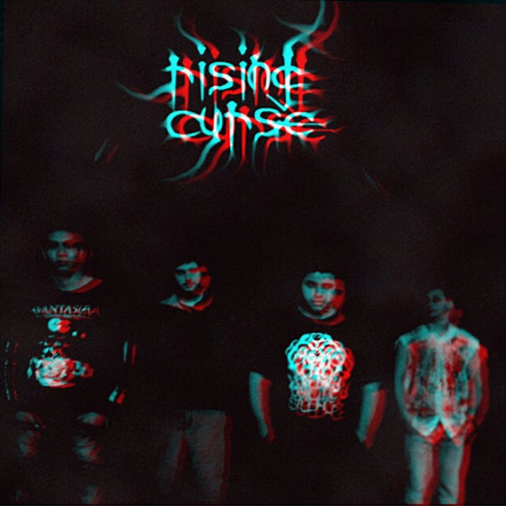 rising curse first EP cover