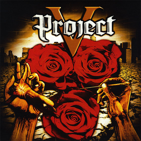 v project cover front